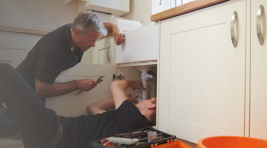 Professional burst pipe repair services in McDermott, OH